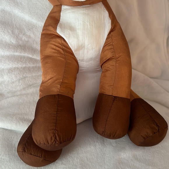 Rudolph the red nose reindeer parachute material, large plush stuffed animal - Picture 4 of 10